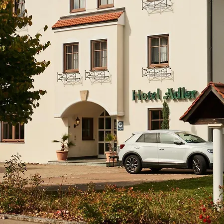 מלון Restaurant Adler Westhausen (Ostalb)